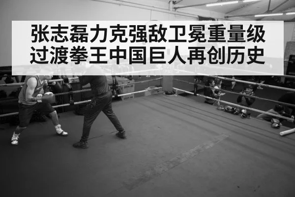 张志磊力克强敌卫冕重量级过渡拳王中国巨人再创历史